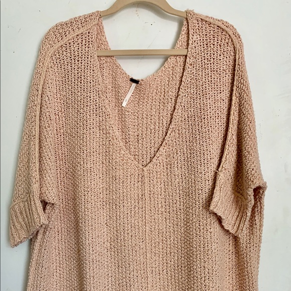 Free People Sweaters - Free People Chunky Over-Sized Knit Sweater